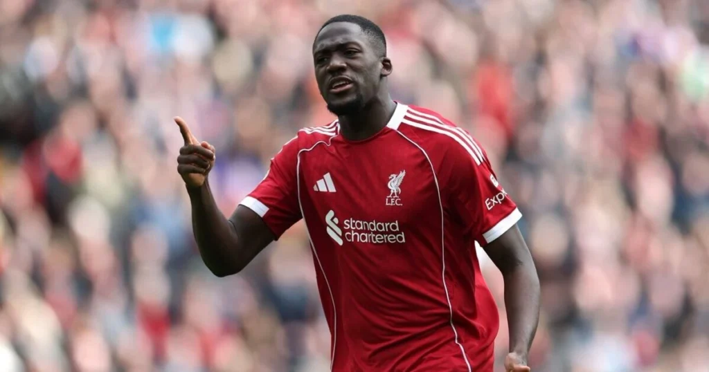 Image showing Ibrahima Konate in Liverpool
