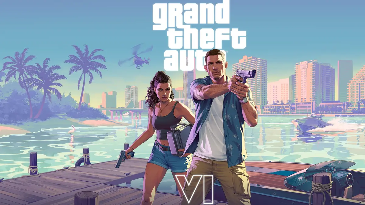 Grand Theft Auto VI Lucia and Jason official key art