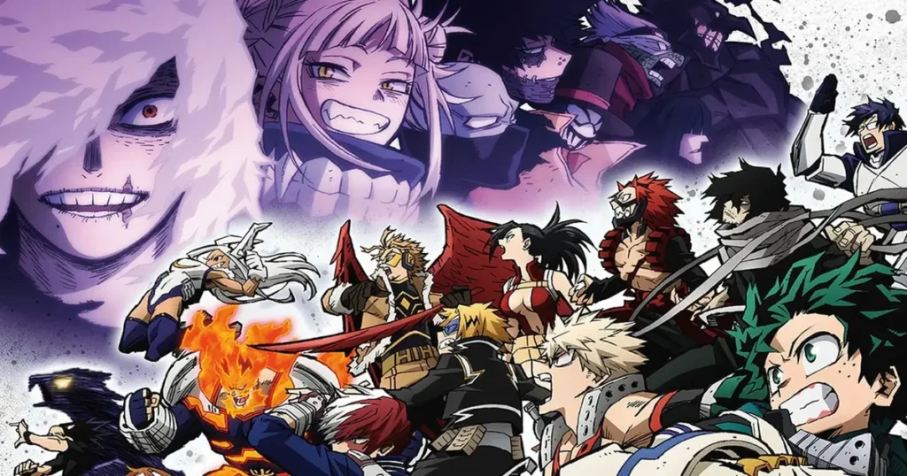 My Hero Academia is the best anime series and also best series with highest last seasons ending